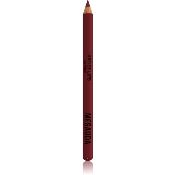 Mesauda Milano Artist Lips молив-контур за устни цвят 109 Wine 1