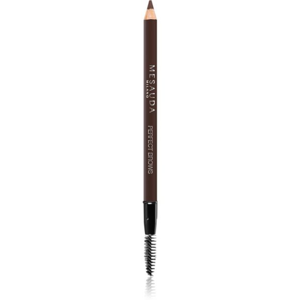 Mesauda Milano Perfect Brows молив за вежди цвят 104 Dark 1