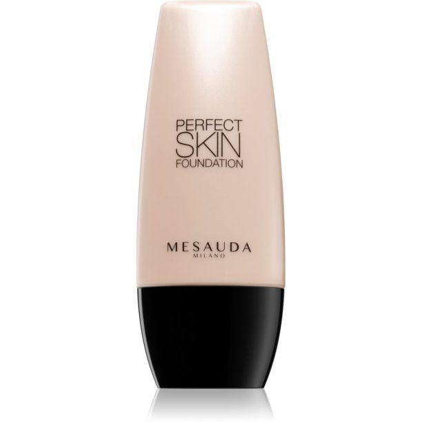 Mesauda Milano Perfect Skin защитен покривен фон дьо тен с UV фактор цвят 106 Amber 30 мл.