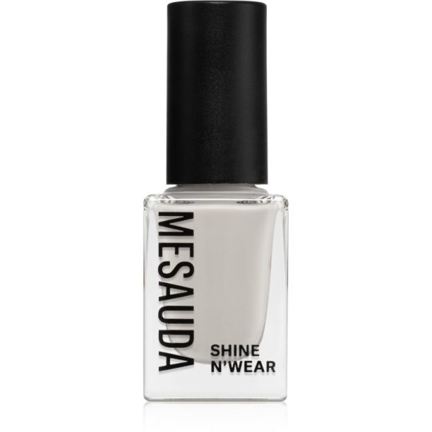 Mesauda Milano Shine N'Wear бързозасъхващ лак за нокти цвят 232 Extra White 10 мл.