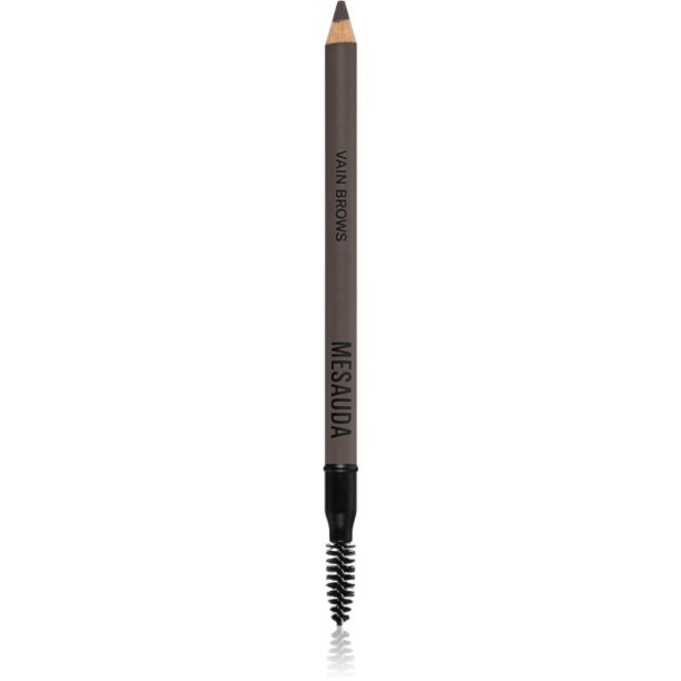 Mesauda Milano Vain Brows молив за вежди с четка цвят 102 Brunette 1