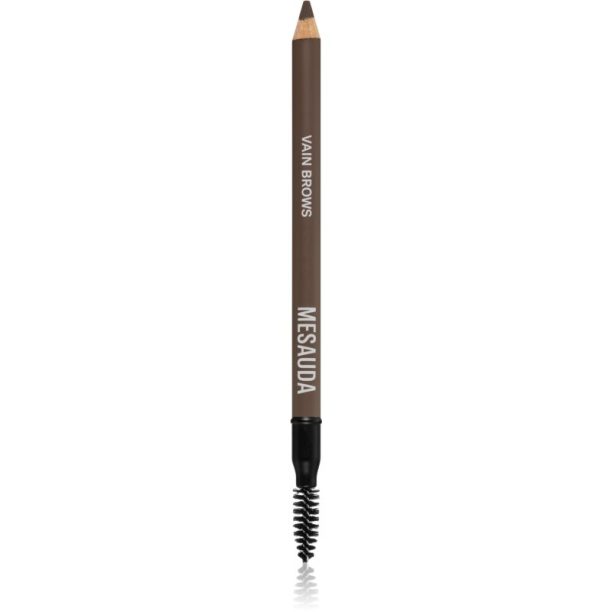 Mesauda Milano Vain Brows молив за вежди с четка цвят 104 Dark 1