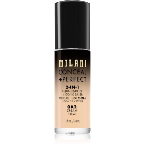 Milani Conceal + Perfect 2-in-1 Foundation And Concealer фон дьо тен 0A2 Cream 30 мл.