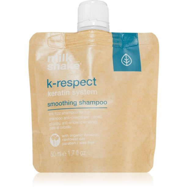 Milk Shake K-Respect Smoothing Shampoo шампоан против цъфтене 50 мл.