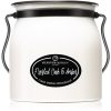 Milkhouse Candle Co. Creamery Frosted Oak & Amber ароматна свещ Butter Jar 454 гр.