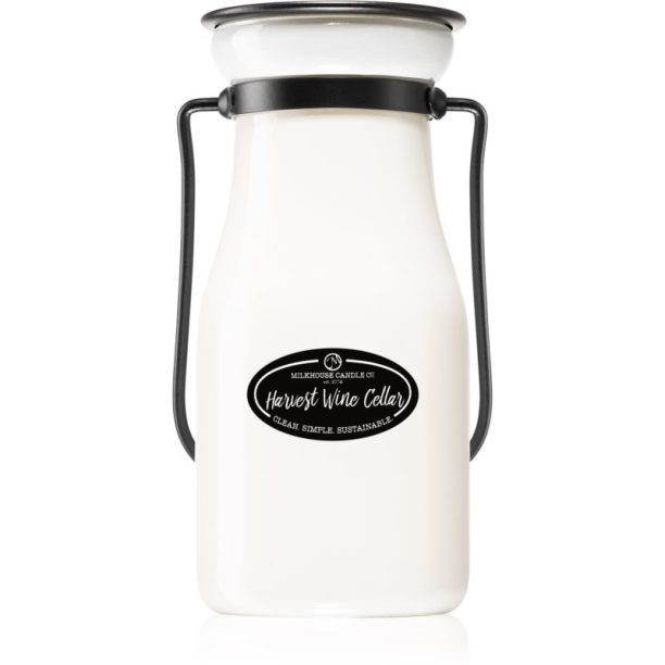 Milkhouse Candle Co. Creamery Harvest Wine Cellar ароматна свещ Milkbottle 227 гр.