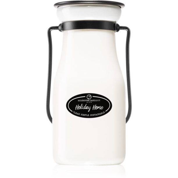 Milkhouse Candle Co. Creamery Holiday Home ароматна свещ  Milkbottle 227 гр.