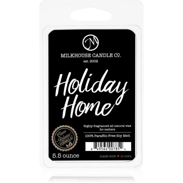 Milkhouse Candle Co. Creamery Holiday Home восък за арома-лампа 155 гр.