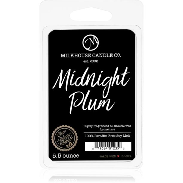 Milkhouse Candle Co. Creamery Midnight Plum восък за арома-лампа 155 гр.