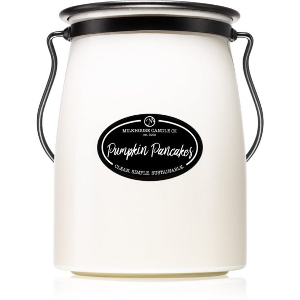 Milkhouse Candle Co. Creamery Pumpkin Pancakes ароматна свещ Butter Jar 624 гр.