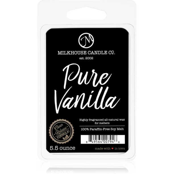 Milkhouse Candle Co. Creamery Pure Vanilla восък за арома-лампа 155 гр.