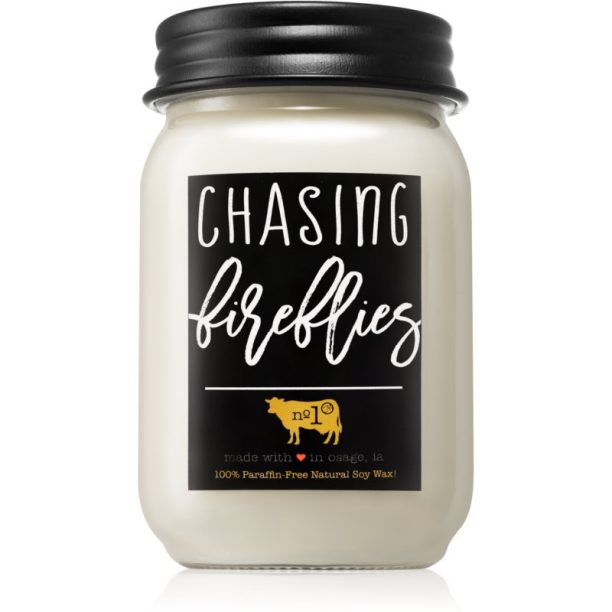 Milkhouse Candle Co. Farmhouse Chasing Fireflies ароматна свещ Mason Jar 368 гр.