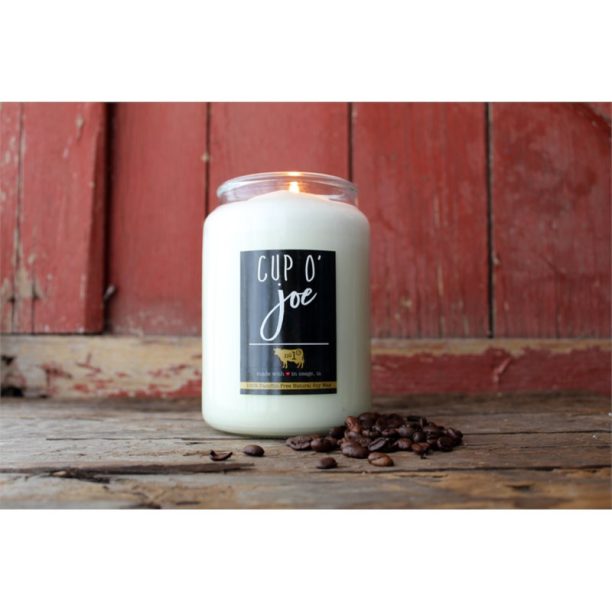 Milkhouse Candle Co. Farmhouse Cup O' Joe ароматна свещ  Mason Jar 737 гр. на ниска цена