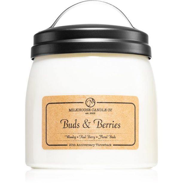 Milkhouse Candle Co. Sentiments Buds & Berries ароматна свещ 454 гр.