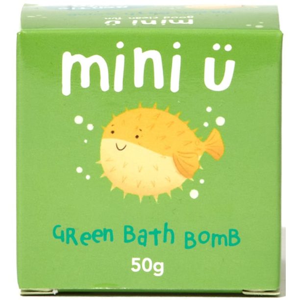 Mini-U Bath Bomb Green пенлива топка за вана 50 гр.