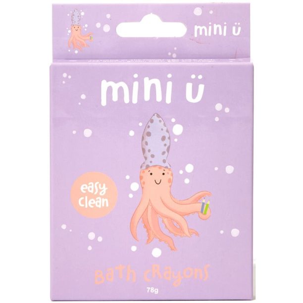 Mini-U Bath Crayons цветни моливи за вана 6 бр.