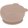 Minikoioi Bowl Bubble Beige силиконова купичка с вендуза 1 бр.