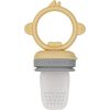 Minikoioi Feeder Teether Grey/ Yellow гризалка за хранене 1 бр.