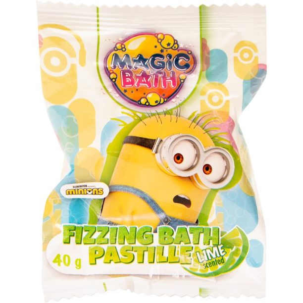 Minions Bath Fizzing Pastile пенлива топка за вана 40 гр. на ниска цена