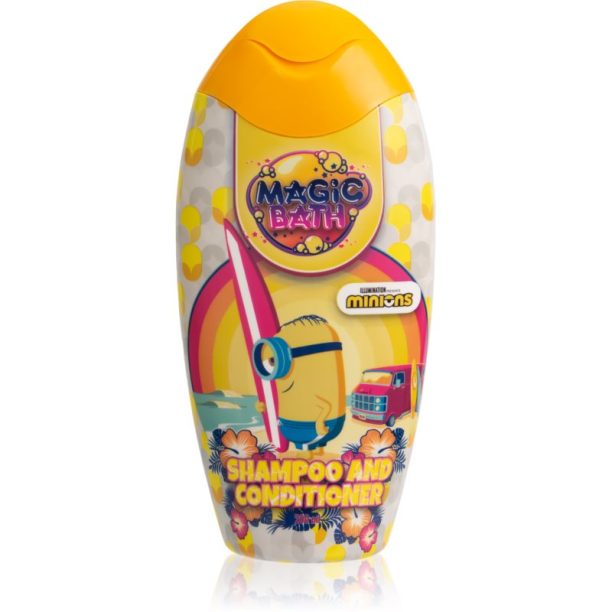 Minions Magic Bath Shampoo & Conditioner шампоан и балсам за деца 200 мл.