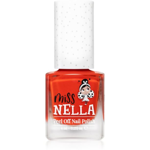 Miss Nella Peel Off Nail Polish лак за нокти за деца MN07 Strawberry'n'Cream 4 мл.