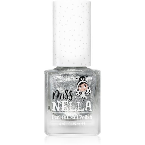 Miss Nella Peel Off Nail Polish лак за нокти за деца MN40 Shooting Star 4 мл.