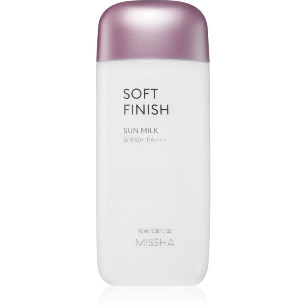 Missha All Around Safe Block Soft Finish уеднаквяващ флуид SPF 50+ 70 мл.