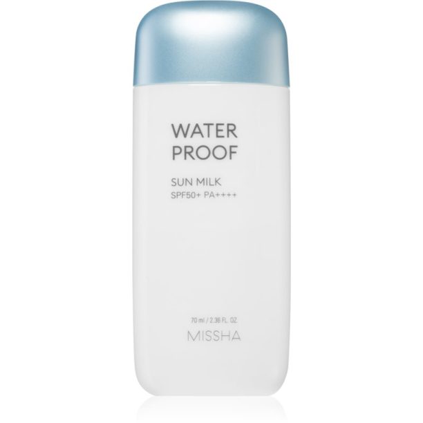 Missha All Around Safe Block Waterproof Sun Milk водоустойчив лосион за слънце SPF 50+ 70 мл.