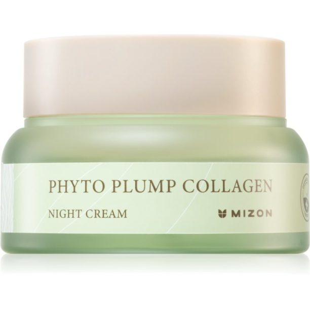 Mizon Phyto Plump Collagen хидратиращ нощен крем против бръчки с успокояващ ефект 50 мл.