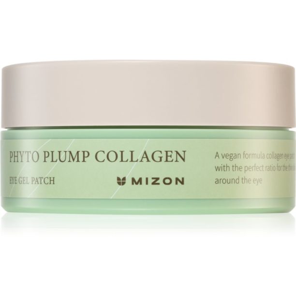 Mizon Phyto Plump Collagen хидрогел стелки против бръчки за околоочния контур 60x1