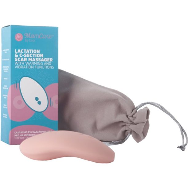 MomCare by Lina Lactation & C-Section Scar Massager масажен уред за подпомагане на лактацията и за масаж на белези от цезарово сечение 1 бр. купи на топ цена