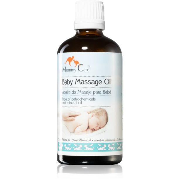 Mommy Care Baby Massage Oil масажно олио за деца от раждането им 100 мл.