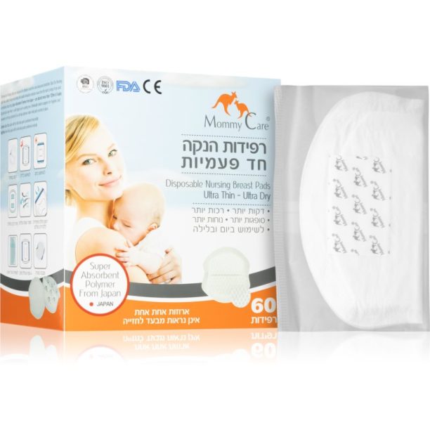 Mommy Care Nurshing Pads еднократни подплънки за сутиен 60 бр.