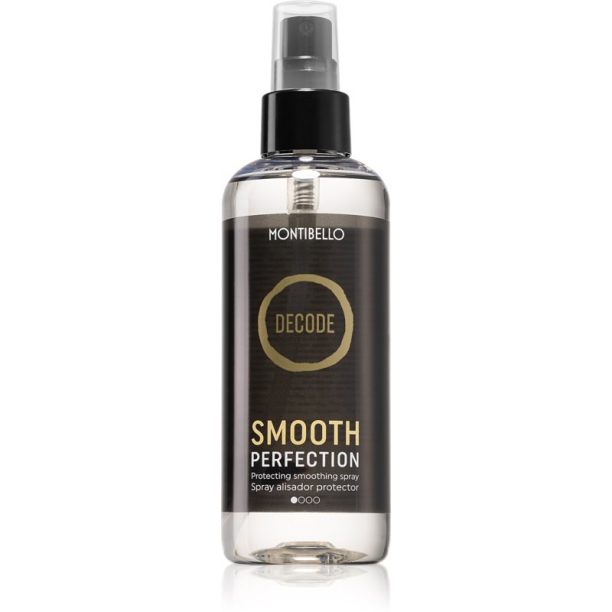 Montibello Decode Smooth Perfection Spray термозащитен спрей за оформяне с преса и маша за тънка и увредена коса 200 мл.