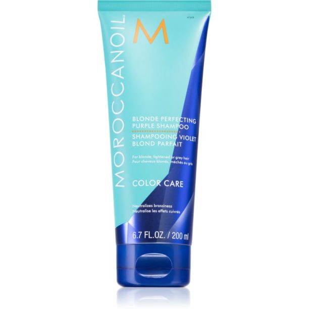 Moroccanoil Color Care лилав тониращ шампоан за руса коса 200 мл. на ниска цена