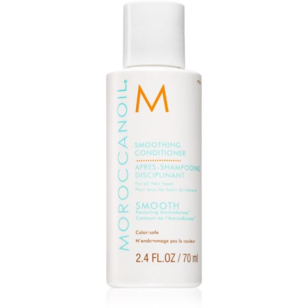 Moroccanoil Smooth възстановяващ балсам за изглаждане и подхранване на непокорна коса 70 мл.