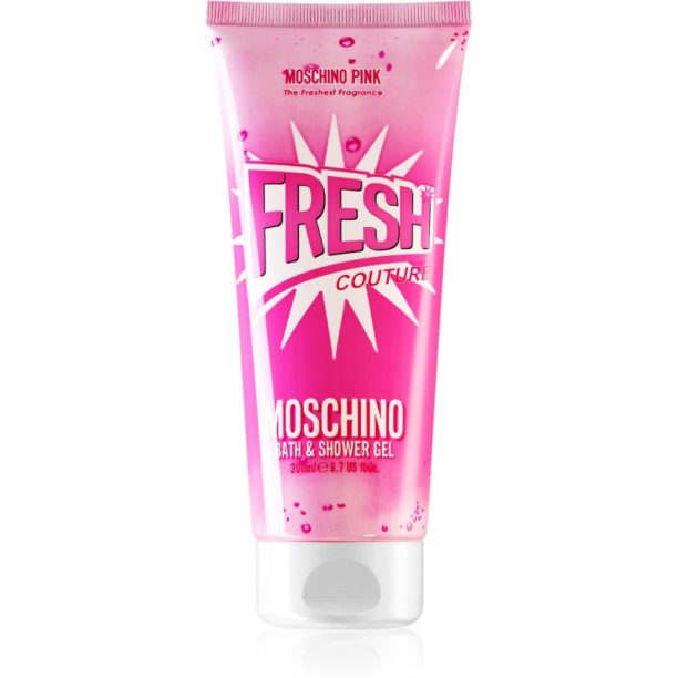 Moschino Pink Fresh Couture Гел за душ и вана за жени 200 мл.