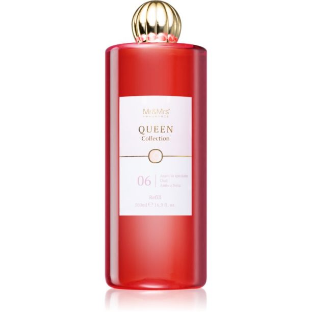 Mr & Mrs Fragrance Queen 06 пълнител за арома дифузери Brown 500 мл.