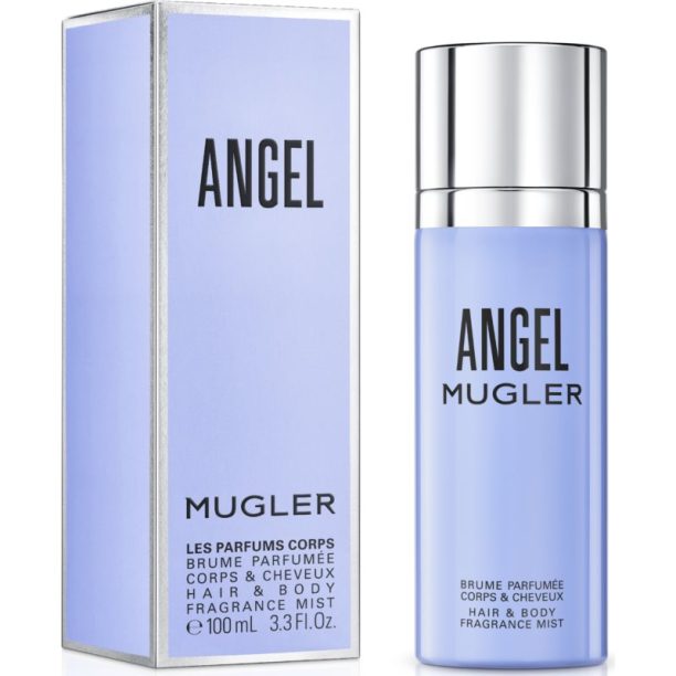 Mugler Angel Парфюмирана мъгла за тяло и коса за жени 100 мл.