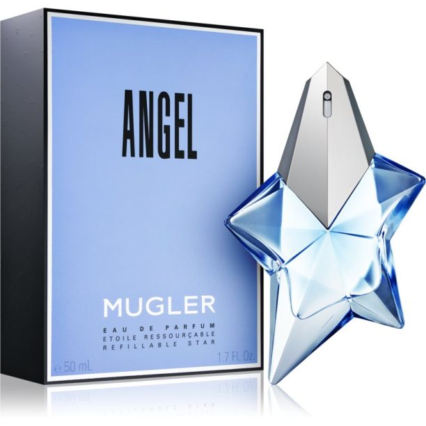 Mugler Angel парфюмна вода сменяема за жени 50 мл. на ниска цена