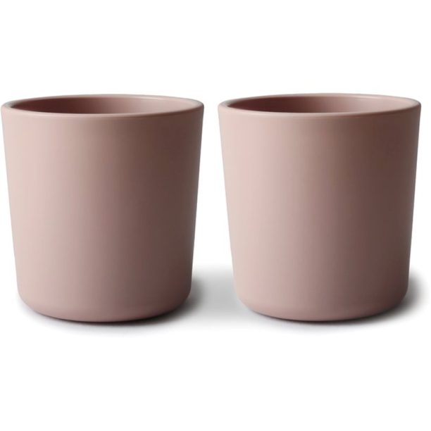 Mushie Dinnerware Cup чаша Blush 2 бр.