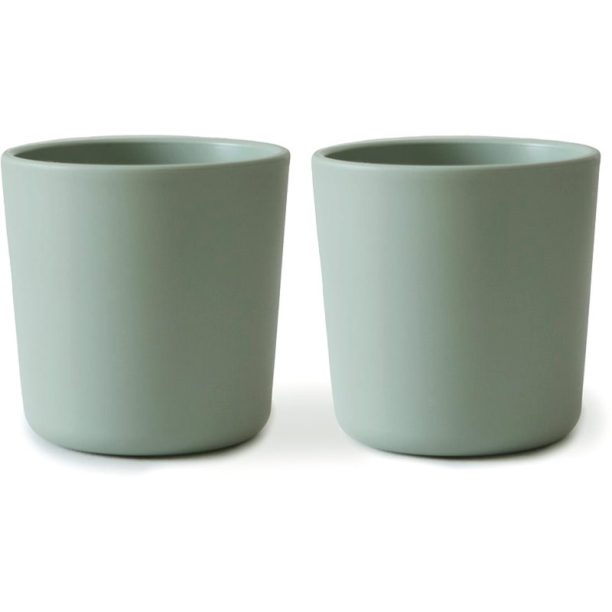 Mushie Dinnerware Cup чаша Sage 2 бр.