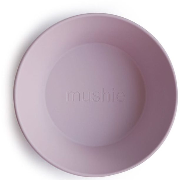 Mushie Round Dinnerware Bowl купичка Soft Lilac 2 бр. на ниска цена