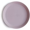 Mushie Round Dinnerware Plates чиния Soft Lilac 1 бр. на ниска цена