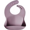 Mushie Silicone Baby Bib лигавник Pale Mauve 1 бр.