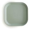 Mushie Square Dinnerware Plates чиния Sage 2 бр.