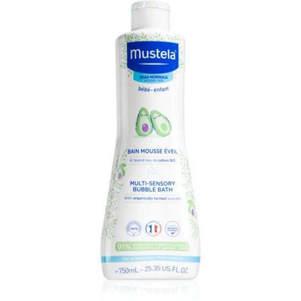 Mustela Bébé Bain пяна за вана  за деца 750 мл.