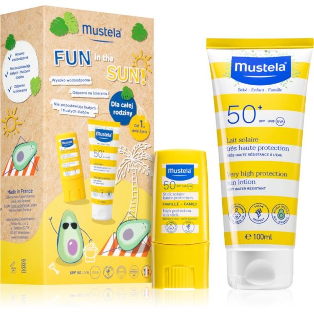 Mustela Sun Fun in the Sun! подаръчен комплект (за деца от раждането им)