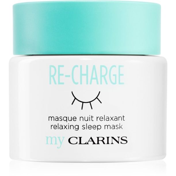 My Clarins Re-Charge успокояваща маска за лице за нощ 50 мл.