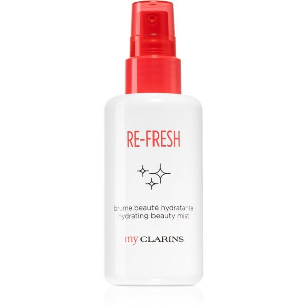 My Clarins Re-Fresh Hydrating Beauty Mist енергизираща хидратираща мъгла за лице 100 мл.